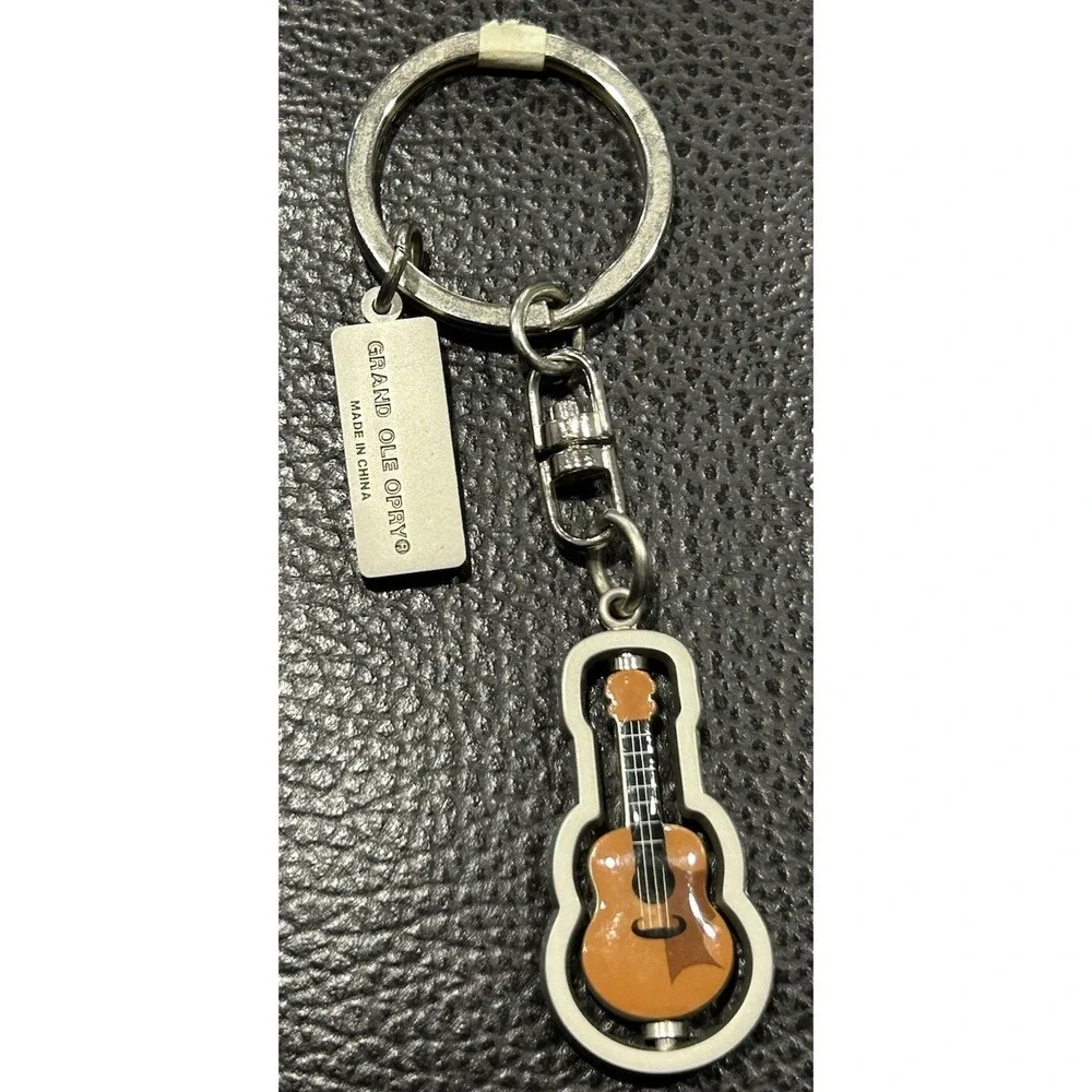 Grand Ole Opry Guitar Keychain Country Music in Nashville Tennessee